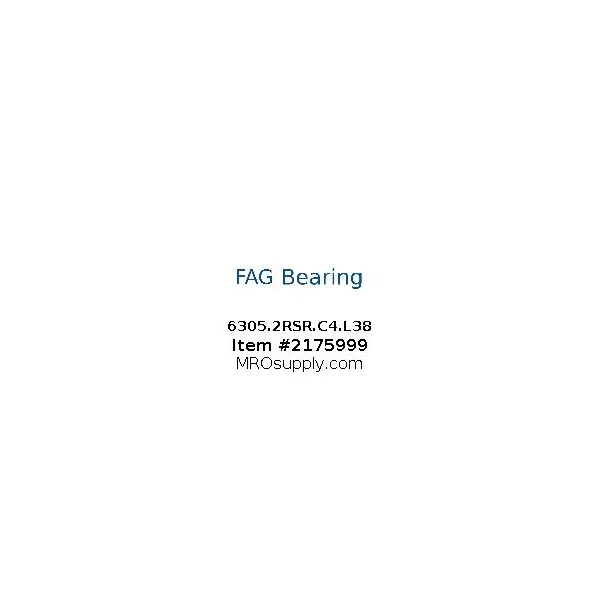 [FAG Bearing] 6305.2RSR.C4.L38