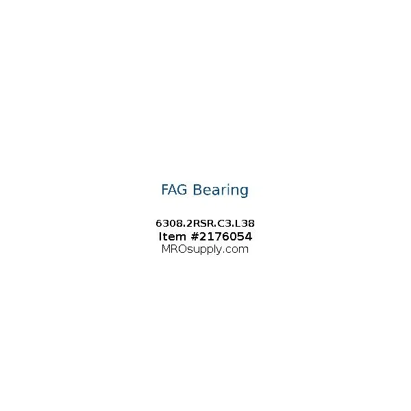 [FAG Bearing] 6308.2RSR.C3.L38