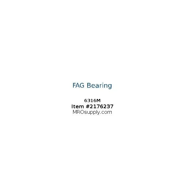 [FAG Bearing] 6316M