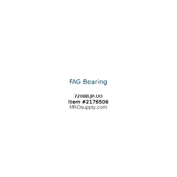 [FAG Bearing] 7208B.JP.UO
