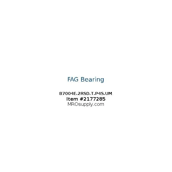[FAG Bearing] B7004E.2RSD.T.P4S.UM