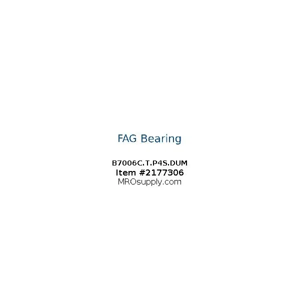 [FAG Bearing] B7006C.T.P4S.DUM