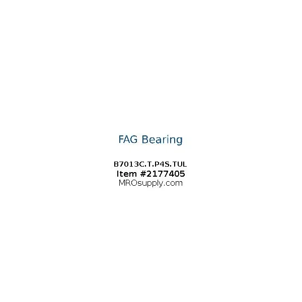 [FAG Bearing] B7013C.T.P4S.TUL