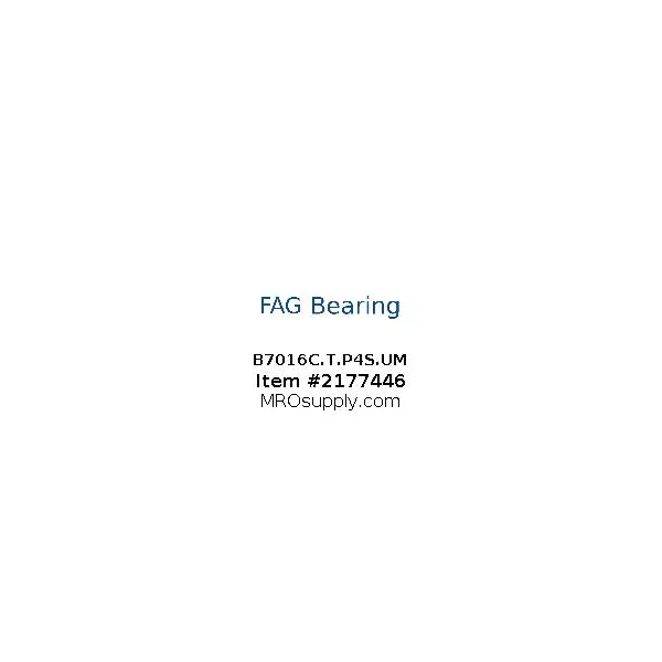 [FAG Bearing] B7016C.T.P4S.UM