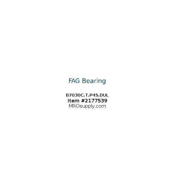 [FAG Bearing] B7030C.T.P4S.DUL