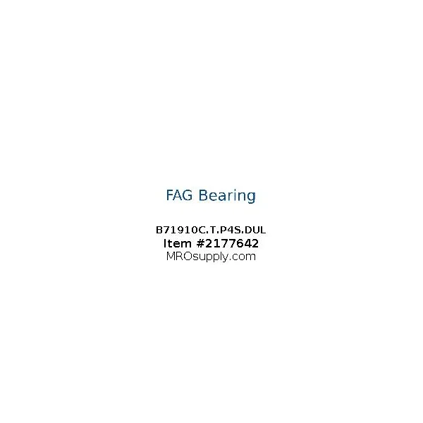 [FAG Bearing] B71910C.T.P4S.DUL