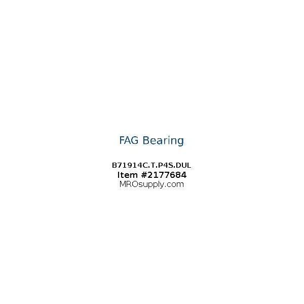 [FAG Bearing] B71914C.T.P4S.DUL