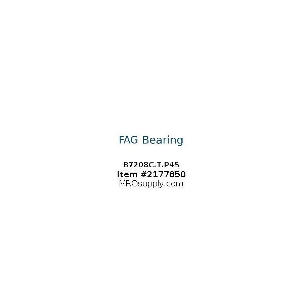 [FAG Bearing] B7208C.T.P4S