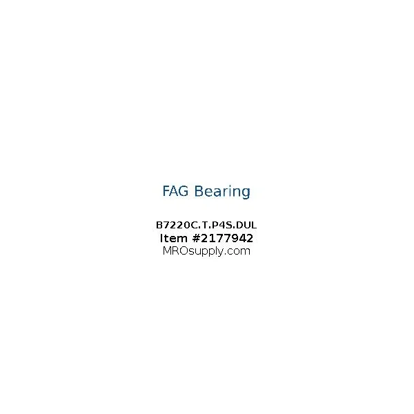 [FAG Bearing] B7220C.T.P4S.DUL
