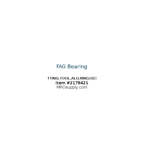[FAG Bearing] FITTING.TOOL.ALU.RING10/30
