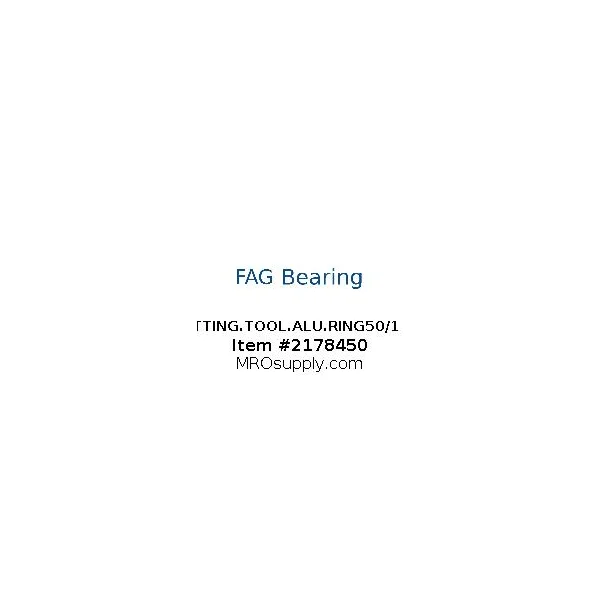 [FAG Bearing] FITTING.TOOL.ALU.RING50/110