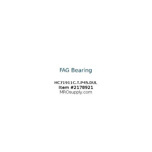 [FAG Bearing] HC71911C.T.P4S.DUL