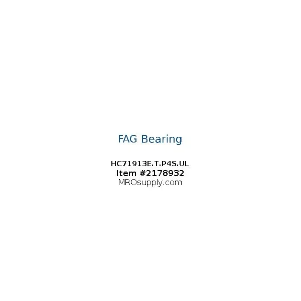 [FAG Bearing] HC71913E.T.P4S.UL