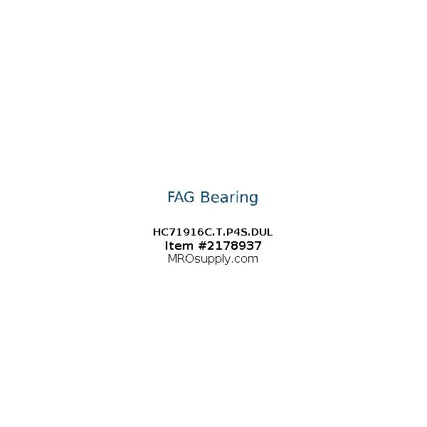 [FAG Bearing] HC71916C.T.P4S.DUL