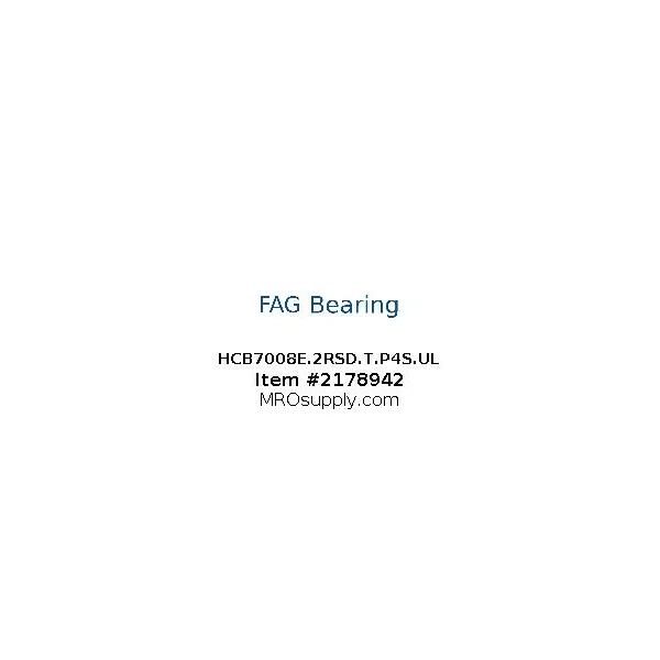 [FAG Bearing] HCB7008E.2RSD.T.P4S.UL