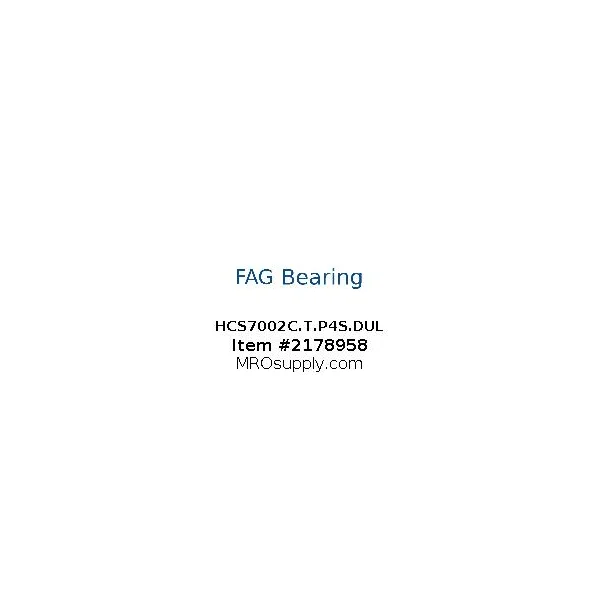 [FAG Bearing] HCS7002C.T.P4S.DUL