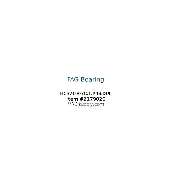 [FAG Bearing] HCS71907C.T.P4S.DUL