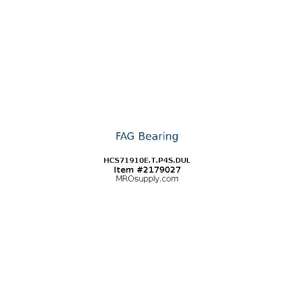 [FAG Bearing] HCS71910E.T.P4S.DUL