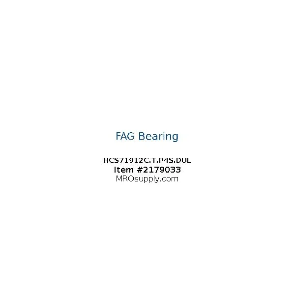 [FAG Bearing] HCS71912C.T.P4S.DUL