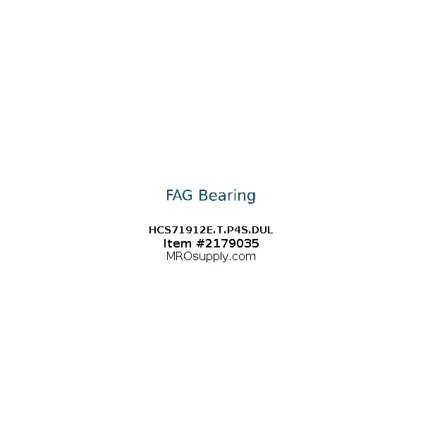 [FAG Bearing] HCS71912E.T.P4S.DUL