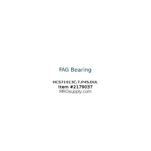 [FAG Bearing] HCS71913C.T.P4S.DUL