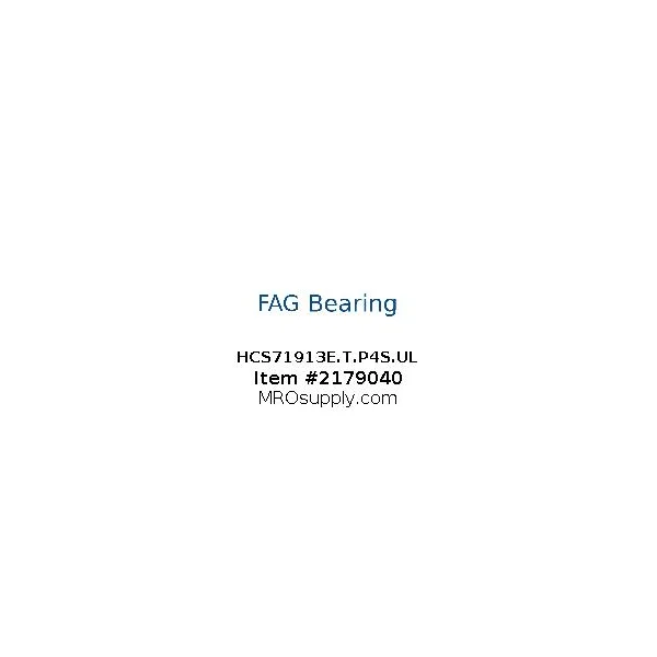 [FAG Bearing] HCS71913E.T.P4S.UL