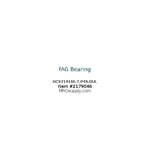 [FAG Bearing] HCS71916E.T.P4S.DUL