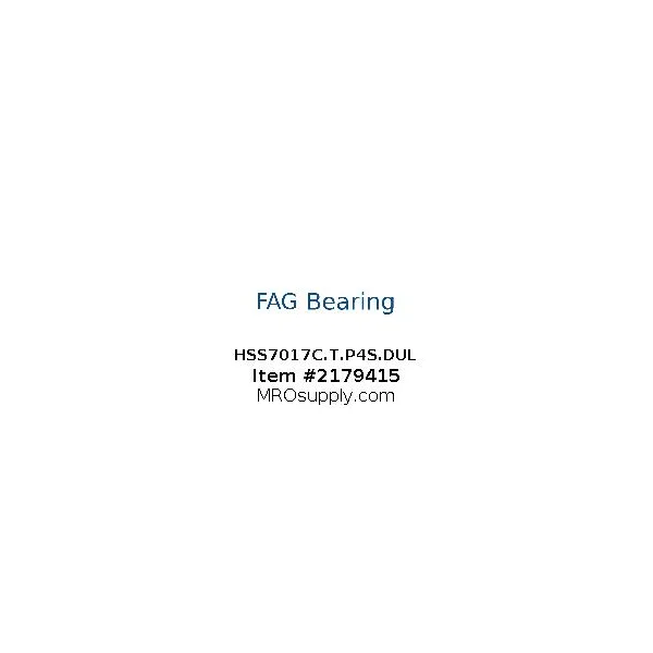[FAG Bearing] HSS7017C.T.P4S.DUL