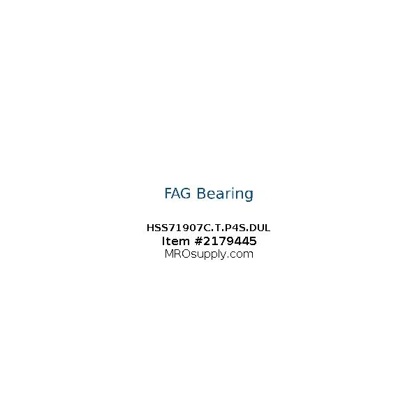 [FAG Bearing] HSS71907C.T.P4S.DUL