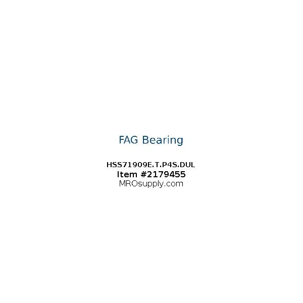 [FAG Bearing] HSS71909E.T.P4S.DUL