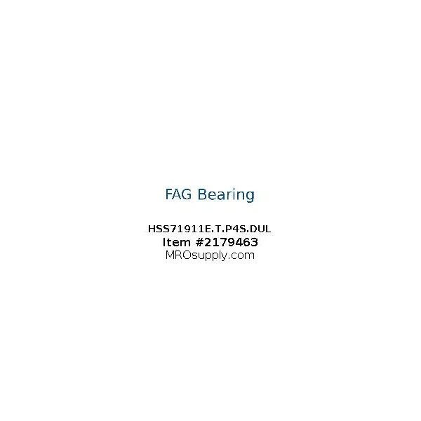 [FAG Bearing] HSS71911E.T.P4S.DUL