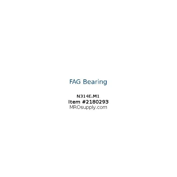 [FAG Bearing] N314E.M1