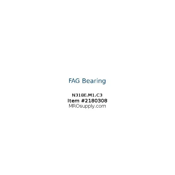 [FAG Bearing] N318E.M1.C3