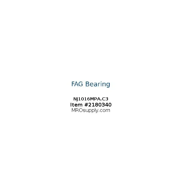 [FAG Bearing] NJ1016MPA.C3