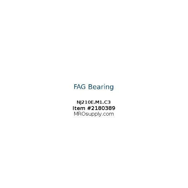 [FAG Bearing] NJ210E.M1.C3