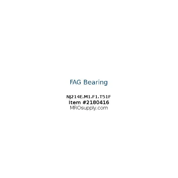 [FAG Bearing] NJ214E.M1.F1.T51F
