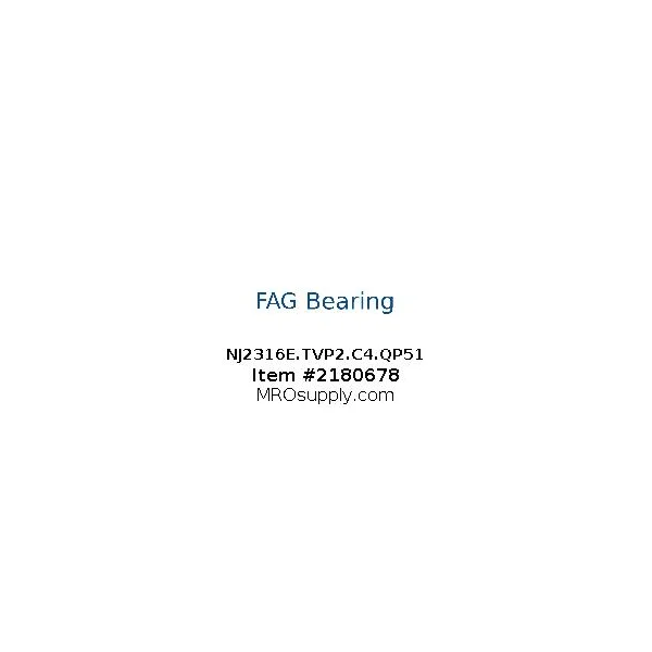 [FAG Bearing] NJ2316E.TVP2.C4.QP51