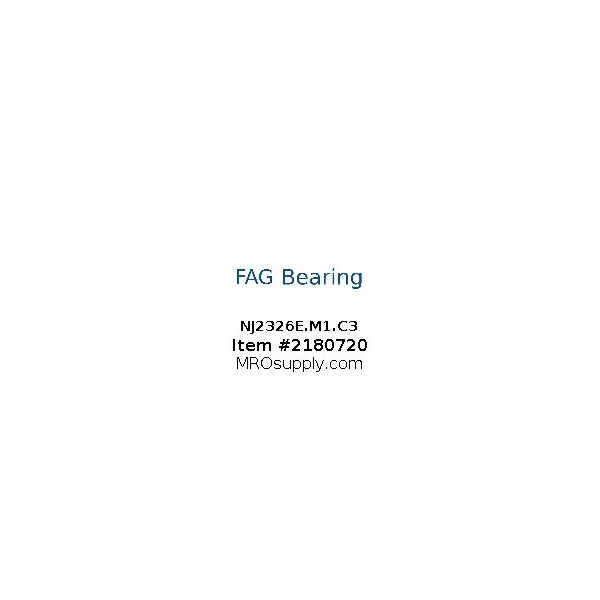 [FAG Bearing] NJ2326E.M1.C3