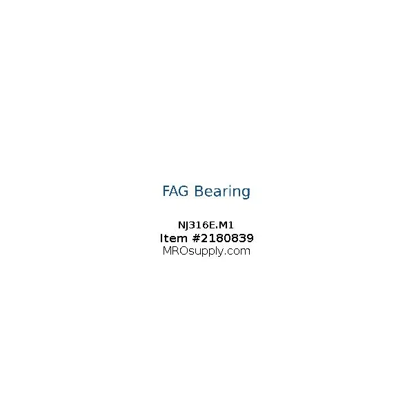 [FAG Bearing] NJ316E.M1