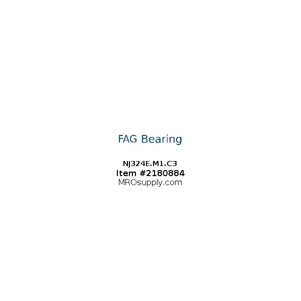 [FAG Bearing] NJ324E.M1.C3