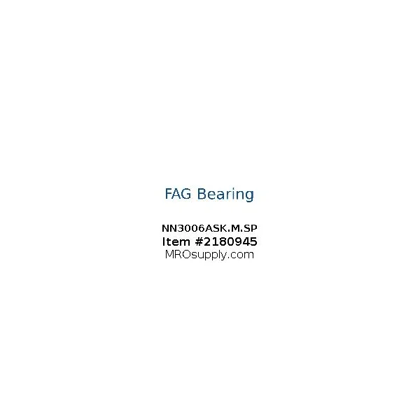 [FAG Bearing] NN3006ASK.M.SP