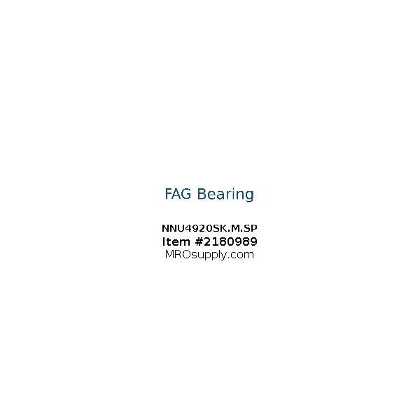 [FAG Bearing] NNU4920SK.M.SP