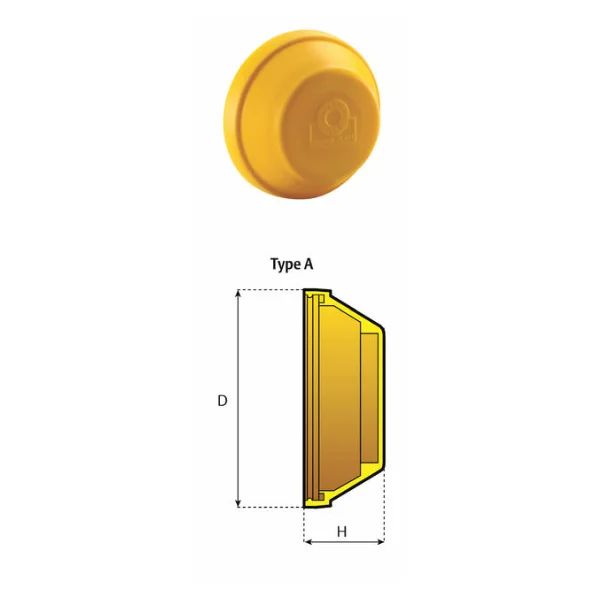 [System Plast] 50010CG CLOSED CAP