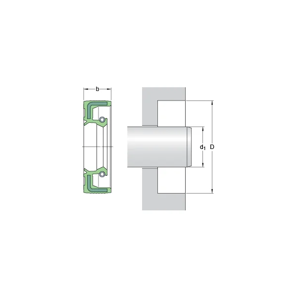 [SKF Seals] 40X62X7 HMSA10 RG