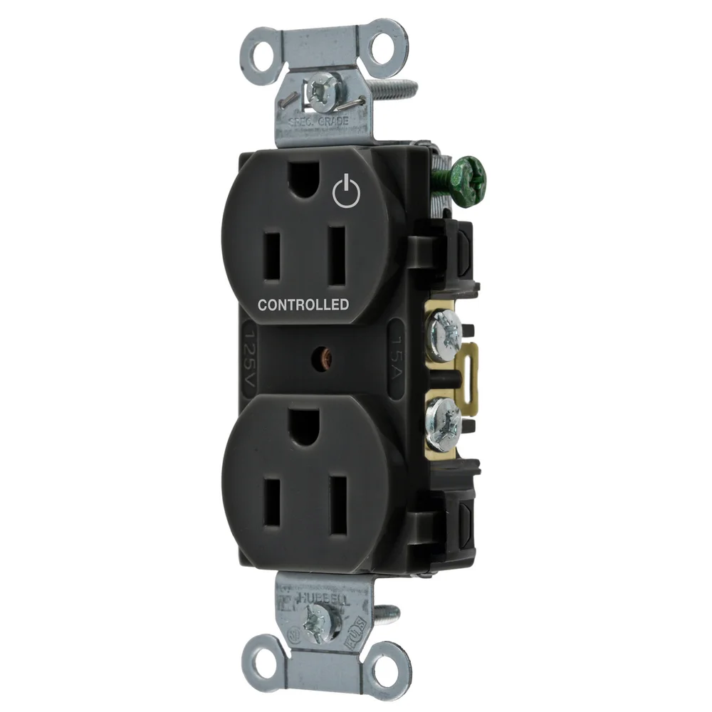 [Hubbell Wiring] BR15C1BLK