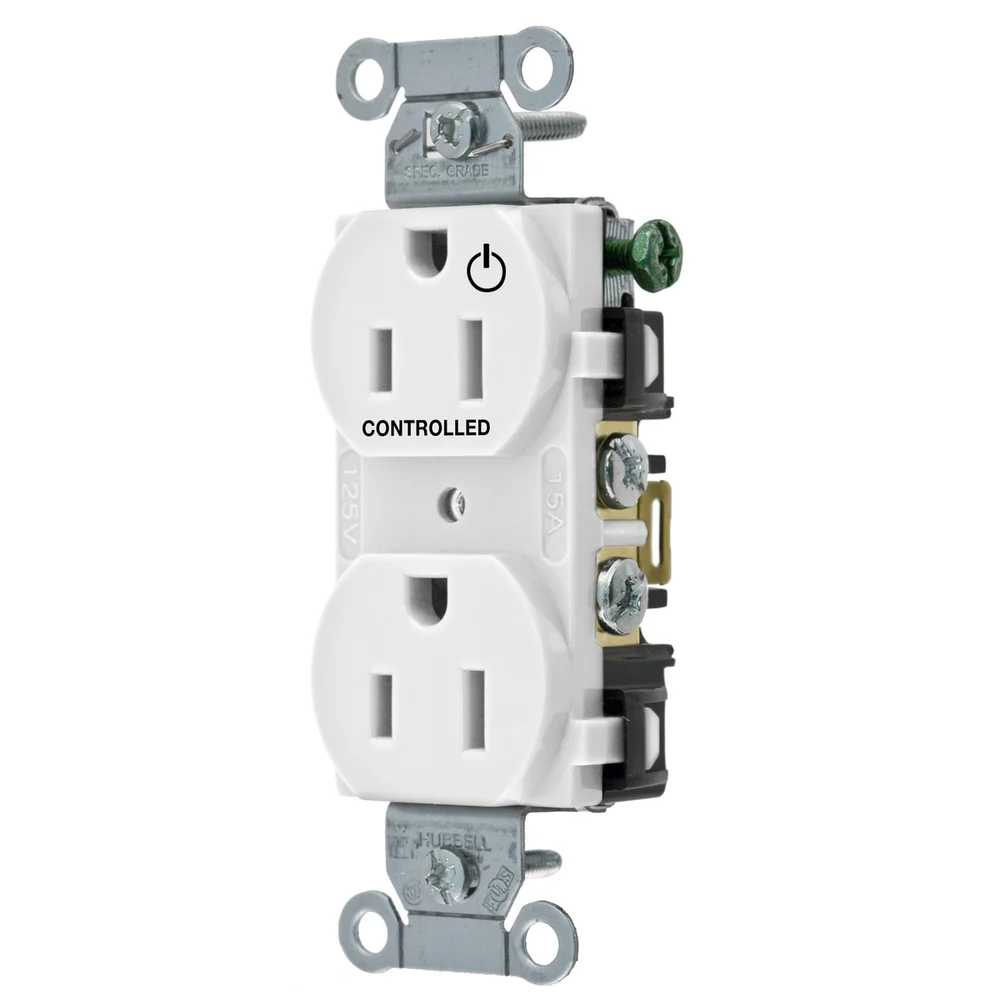 [Hubbell Wiring] BR15C1WHI