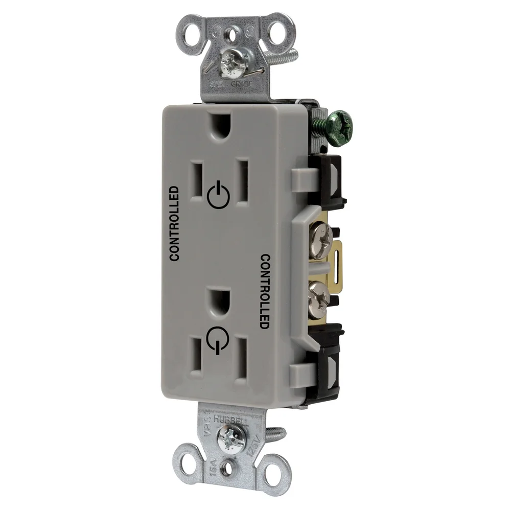 [Hubbell Wiring] DR15C2GRY