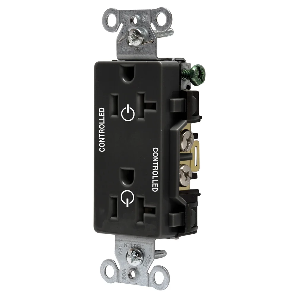 [Hubbell Wiring] DR20C2BLK