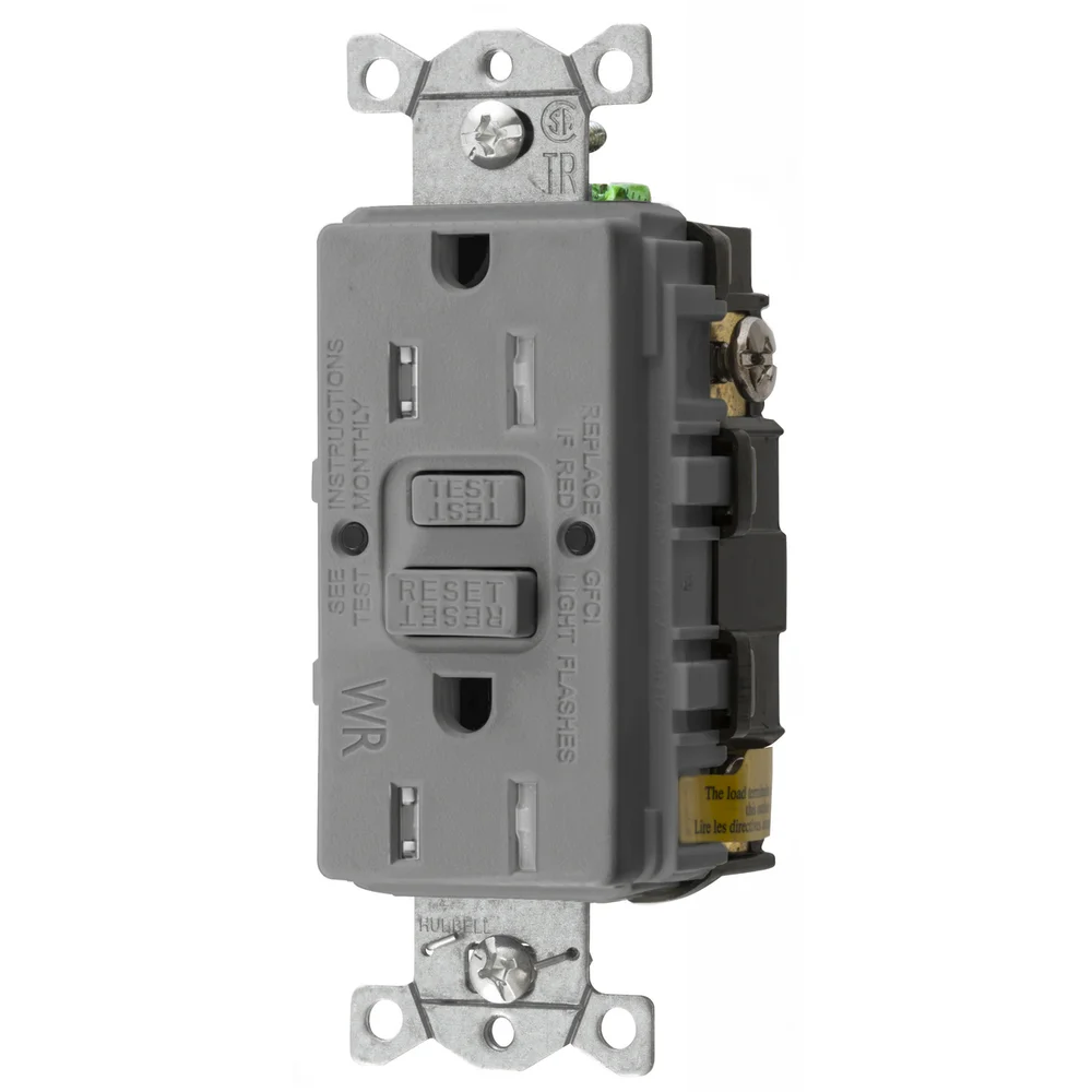 [Hubbell Wiring] GFTWRST15GY
