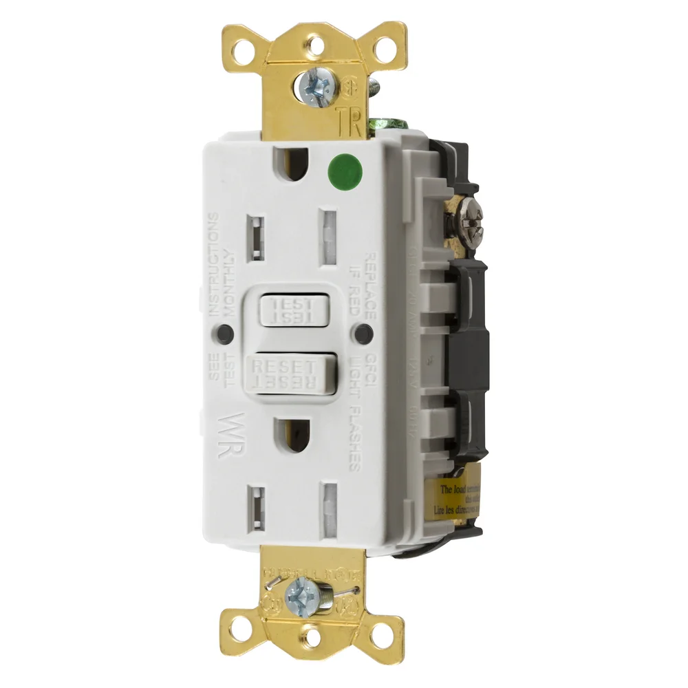 [Hubbell Wiring] GFTWRST82WU